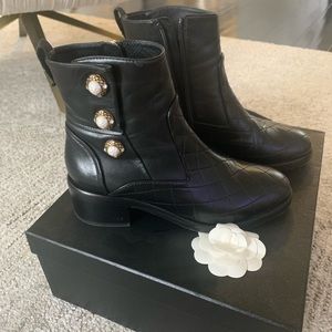 Chanel ankle boots